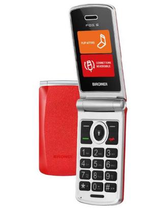 BRONDI FOX S TELEFONO CELLULARE FLIP 1.3 MP DISPLA