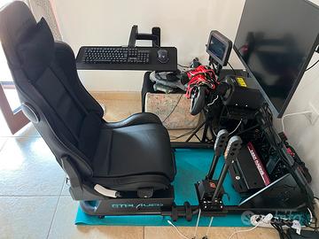 COCKPIT Gt Player  sim racing nero