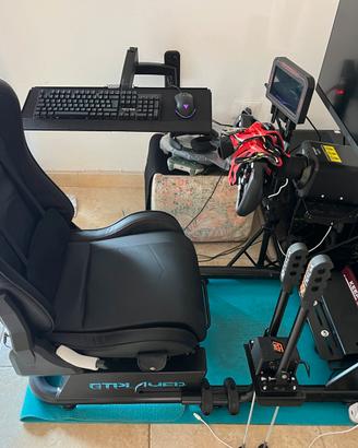 COCKPIT Gt Player  sim racing nero