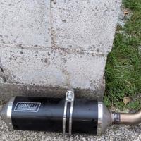 Scarico completo Giannelli ktm duke 125/200 