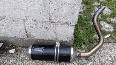 Scarico completo Giannelli ktm duke 125/200 