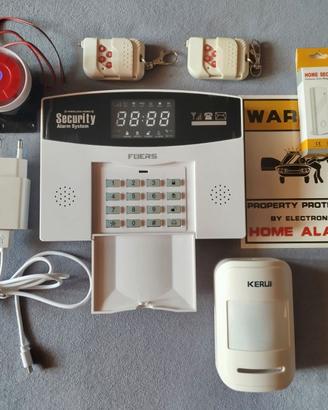 kit Alarm Home Gsm 4g Wireless 433Mhz