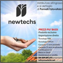PANNELLI FOTOVOLTAICI nuovi a 62€ cad.