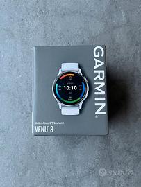 Smartwatch Venu 3  Whitestone & Silver – NUOVO