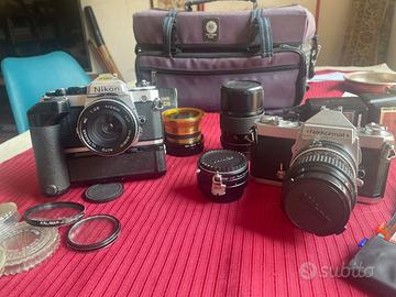 Macchine fotografiche Nikon anni 80