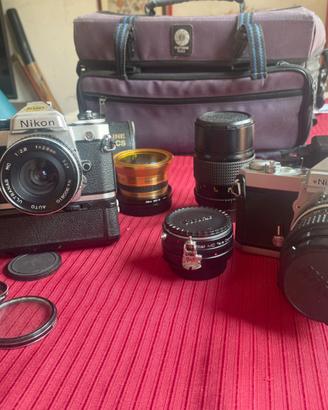 Macchine fotografiche Nikon anni 80