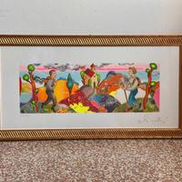 Viandanti - litografia numerata