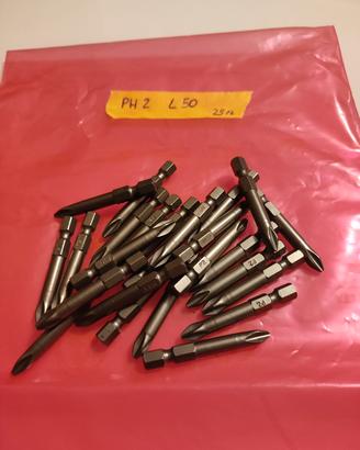 inserti a croce per avvitatore 62PH L50 conf. 25pz