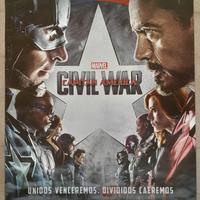 Capitan America Civil War Poster Manifesto 70X100
