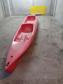 kayak rosso 2 posti 400cm