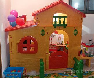 villa feber in plastica  casetta da giardino