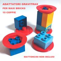10X Gravitrax adattatori MAXI BRICKS stampa3D