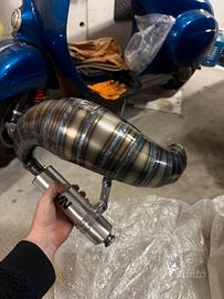 Marmitta LVN vespa