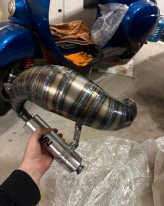 Marmitta LVN vespa