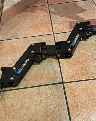 Steadycam con doppio braccio e gilet
