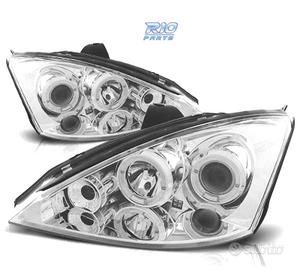 FARI FORD FOCUS 98-01 ANGEL EYES CCFL FONDO CROMAT