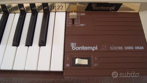 Bontempi Bontempi electric chord organy anni 60/70 vintage 
