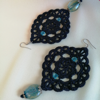 Orecchini Crochet Bijoux Donna Accessori
