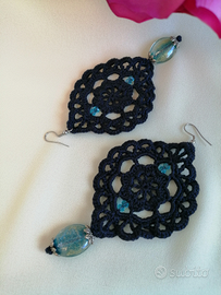 Orecchini Crochet Bijoux Donna Accessori