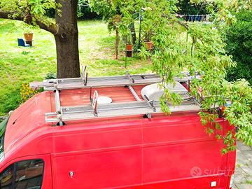Doppio portascale per Fiat Ducato 2013 Store van