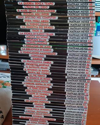 Lotto 51 fumetti Nathan Never anni '90 + Special 