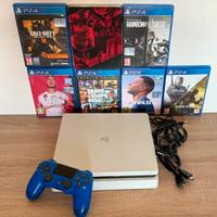 PS4 Slim 500GB + 7 giochi originali + controller