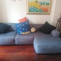 Divano 3 posti con penisola