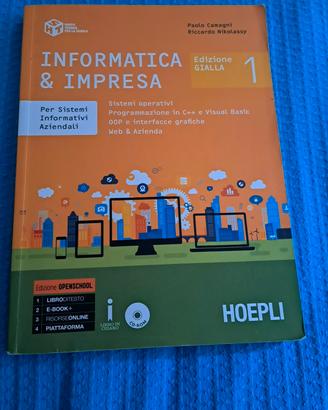 libro Informatica e impresa 1 edizione gialla