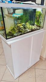 Acquario 100 litri attivo, + mobiletto