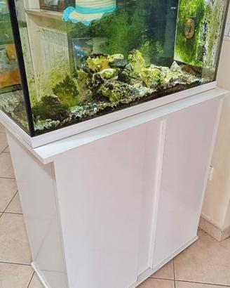 Acquario 100 litri attivo, + mobiletto