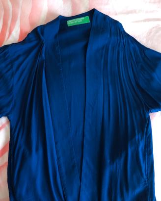 Giacca Kimono in viscosa, Benetton, nuovo