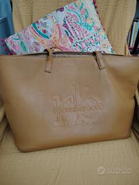 borsa shopping bag Roccobarocco, biscotto 