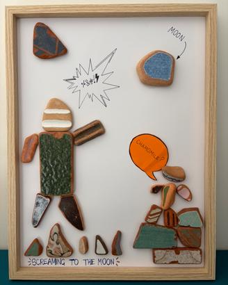 Arte povera, quadro simpatico