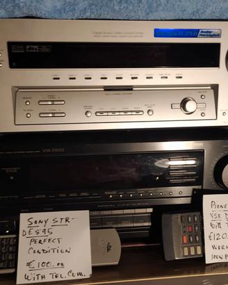 Lettore DVD JVC radio FM AM videocassette