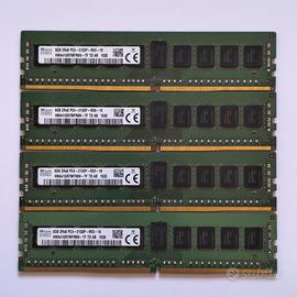 32GB (4x8GB) SK Hynix DDR4 2133MHz ECC Server RAM
