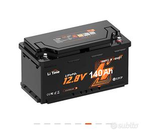 Batteria  LiFePO4 12v 140Ah –BMS e Bluetooth