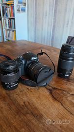 Canon EOS 4000D + 3 obiettivi (18-55 / 75-300 / 10