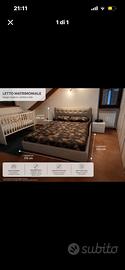 Letto matrimoniale contenitore
