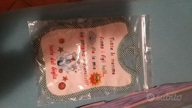 Bavaglino neonato nuovo