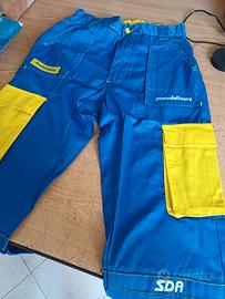 PANTALONE POSTE ITALIANE TG 48 NUOVO 100% COTONE 