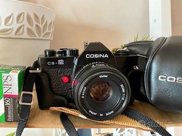Cosina CS-2 con 50mm borsa