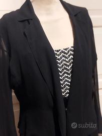 Abito elegante tg.46  con coprispalle