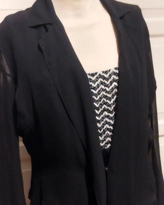 Abito elegante tg.46  con coprispalle