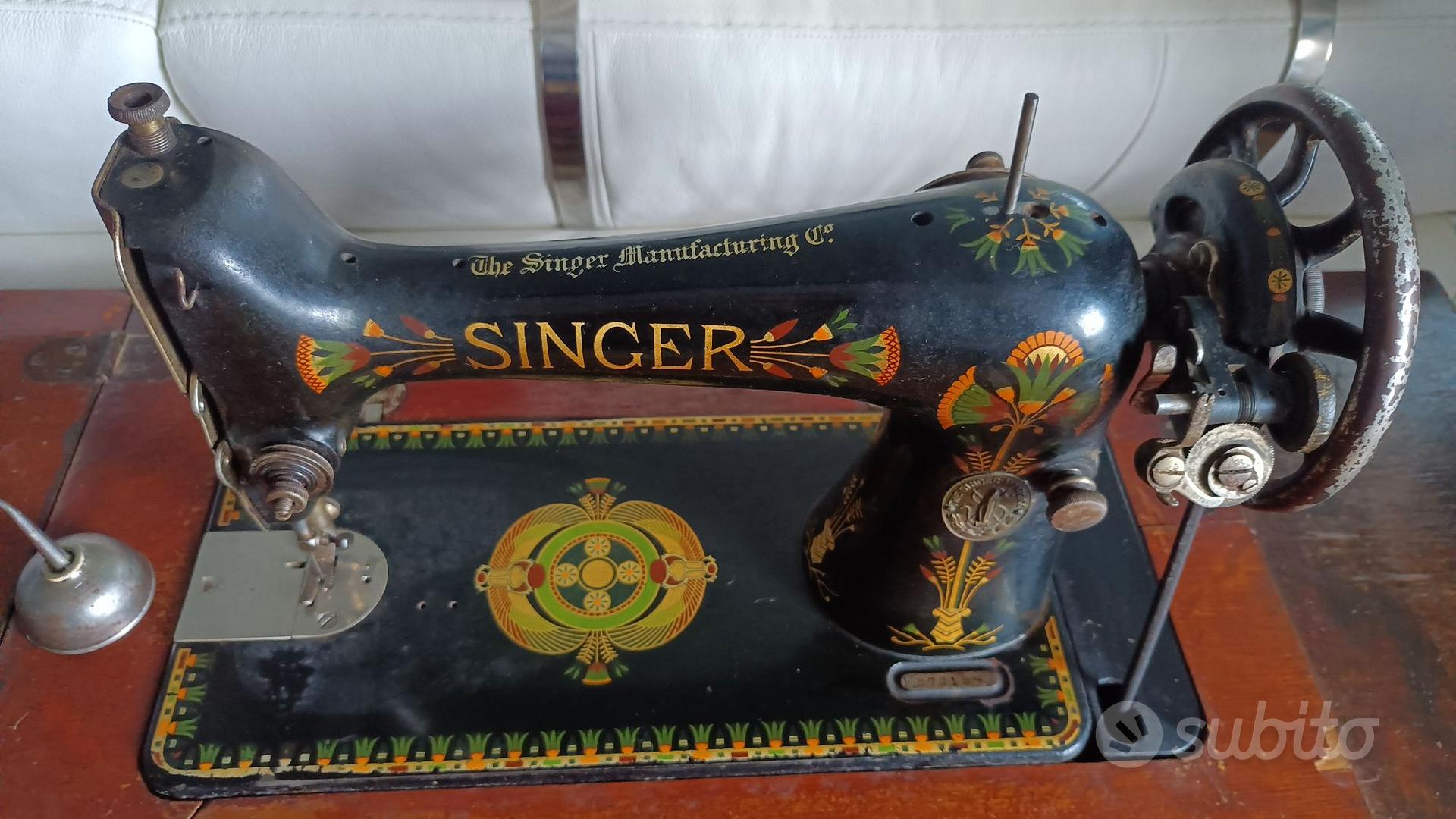 Macchina da cucire Singer. Singer Manufacturing Co. - Asta