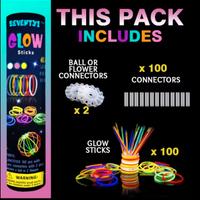 BRACCIALETTI LUMINOSI FLUORESCENTI 