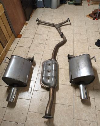 scarico COMPLETO originale Subaru 