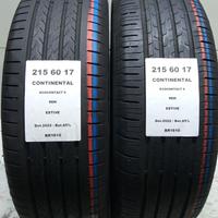 2 GOMME 215 60 17 CONTINENTAL BR1610