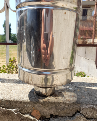 Terminale canna fumaria stufa a pellet