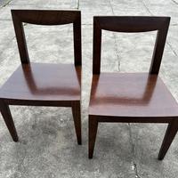 Set sedie legno wenge