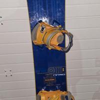 SNOWBOARD NITRO SUPRA TEAM + ATTACCHI SALOMON